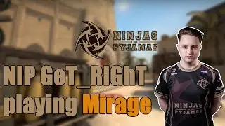 NIP GeT_RiGhT playing CS:GO Faceit on mirage (twitch stream)