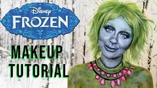 FROZEN TROLL MAKEUP LOOK 💚| BROOKE ELLIS ✨