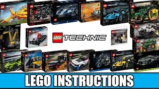 All LEGO Technic Sets 2023 Instructions