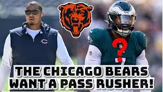 REPORT: The Chicago Bears Are Clearly In The Market For A Pass Rusher!