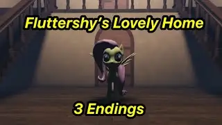 🏠 Fluttershy’s Lovely Home 🏠 | 3 Endings | Roblox Scary Story