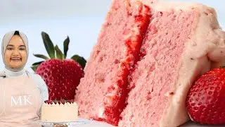 SO many failed STRAWBERRY CAKE recipes led to the best version I've ever had