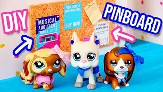 DIY Miniature Pinboard/Whiteboard - for your LPS!
