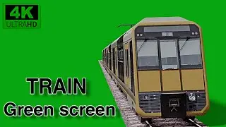 Train greenscreen hd chroma vfx man