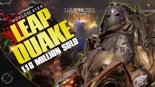 113 MILLION SOLO LEAP QUAKE DEVASTATOR // Outriders Worldslayer
