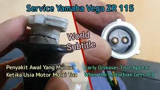 Repairing Yamaha 115 Headlights That Are Broken / Dead And Replace Throttle Gas Pipe Sleeve