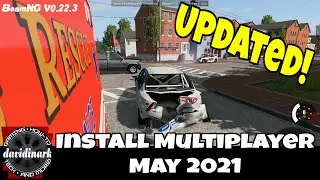 BeamNG Drive - Multiplayer Tutorial UPDATE! How to install BeamNG Multiplayer 2021 May