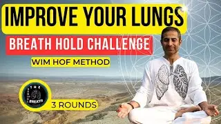 Breath Hold Challenge: Guided Wim Hof Breathing Technique for Beginners | The School of Breath