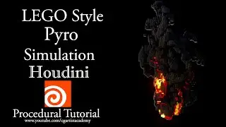 Houdini LEGO Style Pyro Tutorial