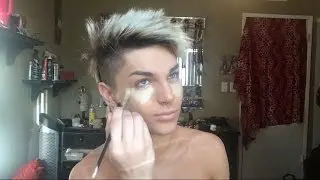 Daily makeup routine