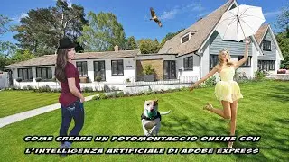 Come creare facilmente un fotomontaggio online con l'intelligenza artificiale di Adobe Express