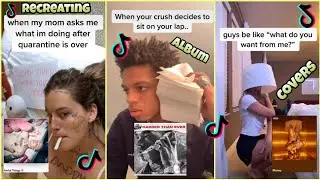 Recreating Album Covers~TikTok Compilation