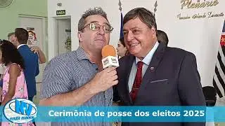 Cerimônia de posse dos eleitos 2025 em CONCHAS SP