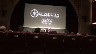 Mitzi Gaynor at Cinecon 2022 getting the Legend Award