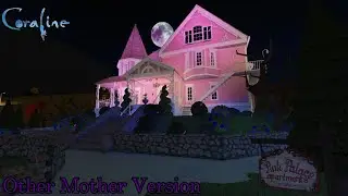 Coraline - The Pink Palace (Other Mother) in Bloxburg  - Tour + Layout