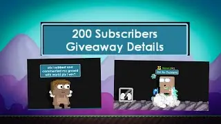 Growtopia | 200 Subscribes Giveaway Details