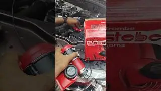 Stebel Brio horn installation