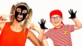 Wow Max and Mom  make masks for children