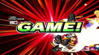 KOF MUGEN Super Better Mario Bros & Black Princess Tohka  vs Team Boris Anderson