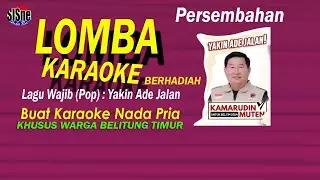 YAKIN ADA JALAN ll KARAOKE ll NADA PRIA