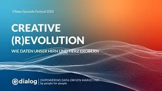 Kreation (R)Evolution - wie Daten unser Hirn und Herz erobern - e-dialog Keynote FSF 2023