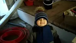 Лестница на антресоль в доме на печи. Ч. 15.
