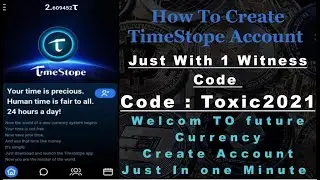 How to Create Time Stope Account Cryptocurrency Future Cryptocurrency Timestope create in 1 min