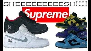 SUPREME X NIKE SB - BEST Colorways?