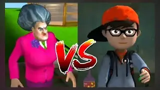 Играю в злую училку Мисс Ти | Scary Teacher 3D #1
