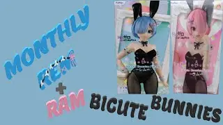 Monthly Rem - Re:Zero Figure - BiCute Bunnies Rem And Ram