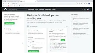 How to create a Github repository
