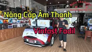 Nâng cấp âm thanh Vinfast Fadil .gói độ âm thanh Focal hơn 100 tr có gì ?