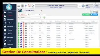 ClickMedic : gestion des Consultations( Ajouter/Modifier/Supprimer)