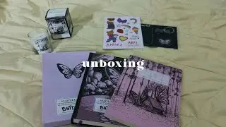 unboxing novel butterflies by alesacakes 🎀