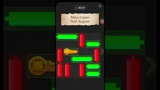 Today's Hamster Kombat Daily Mini Game Solution 3nd August 