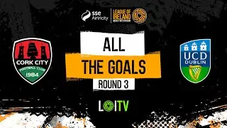 SSE Airtricity Men's First Division Round 3 | Cork City 1-0 UCD | All The Goals