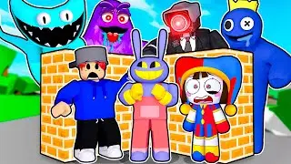 Roblox BUILD TO SURVIVE With POMNI & JAX!