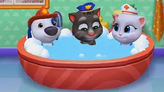 My Talking Tom Friends (iOS,Android) Gameplay Walkthrough (Outfit7) - HD