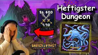 Shakes & Fidget - Can we beat Deltopus in the toughest dungeon today? *1435 SFGame