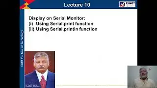 Lecture 10: Display on Serial Monitor
