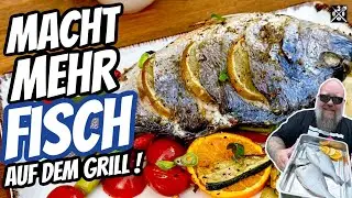 Gespickte DORADE vom GRILL - 030 BBQ