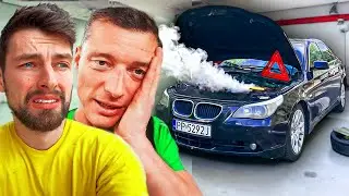 WYBUCHŁ MI SILNIK W NAJTAŃSZYM BMW z Krzysztofem EKG