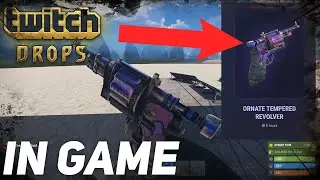 Rust *NEW* Ornate Tempered Revolver In Game *Gameplay* | Free Twitch Skin