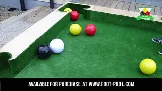 Foot-Pool, Snookball for Purchase | Made in Ireland