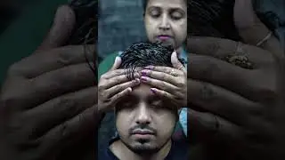 Her Satisfying ASMR Head Massage Is Heaven #shorts