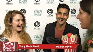 Manish Dayal and Tracy Mulholland Discussing 'Fifteen Years Later'