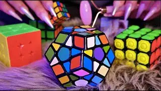 ASMR Tapping & Scratching Rubik's Cube (No Talking)