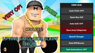 Lifting Simulator Script Free Keyless I Roblox