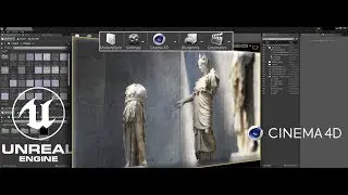 Museum. UE4.23 Raytracing and Cinema 4D Datasmith integration