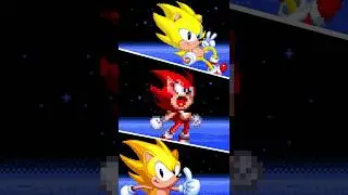 Choose your favorite SUPER SONIC design in Sonic 3 A.I.R.! ✨ Sonic 3 A.I.R. mods Shorts